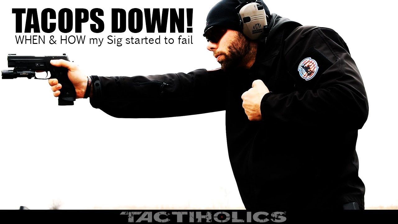 TacOps Down! | How To Break a Sig Sauer - Tactiholics&trade;