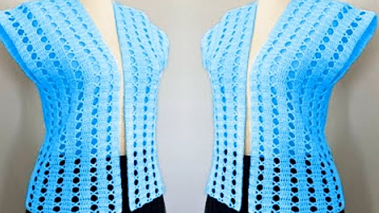 BEAUTIFUL 😍 Crochet pattern for CARDIGAN, SWEATER | easy crochet summer top pattern
