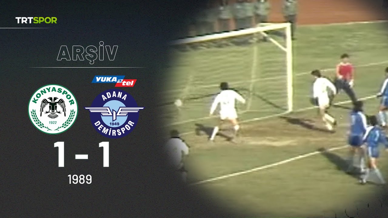 Nostalji - Özet | Konyaspor - Adana Demirspor (1989-90) Konya'nın golü Saffet Sancaklı'dan