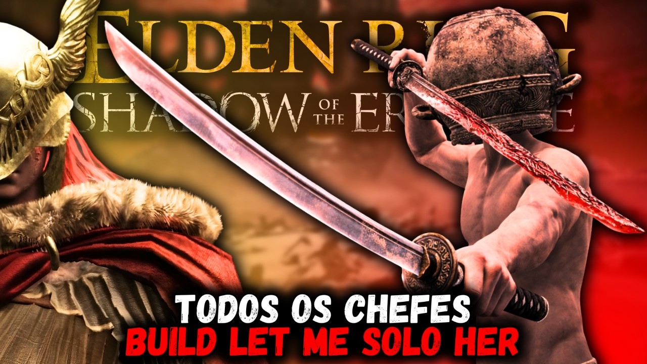 BUILD DO LET ME SOLO HER NO ELDEN RING! ENFRENTANDO TODOS OS CHEFES COM MEMÓRIA!