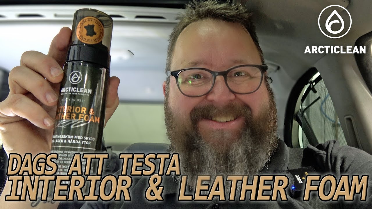 Interior & leather foam från Arcticlean
