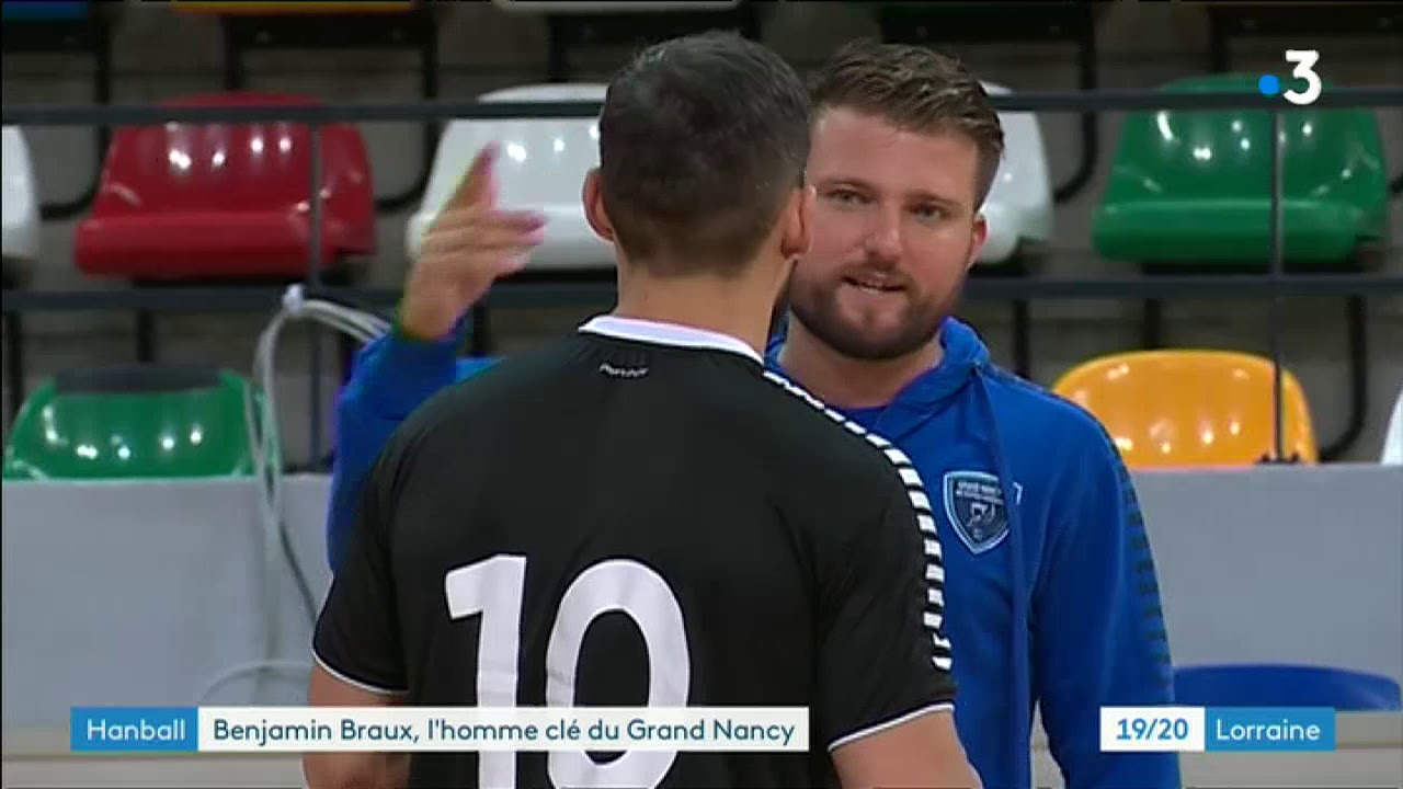 Sportrait de Benjamin Braux, nouvel entraîneur du Grand Nancy Métropole Handball