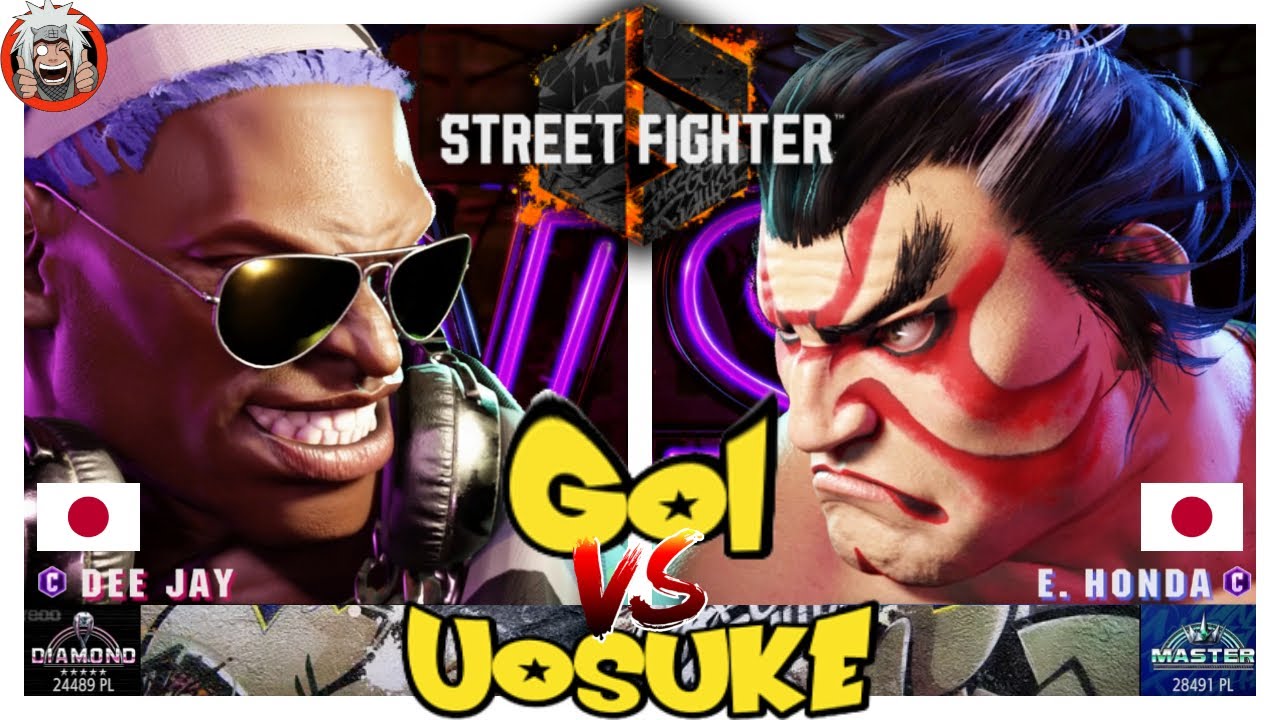 SF6 UOSUKE (DEE JAY) VS CAG l GO1 (HONDA) - STREET FIGHTER 6 -