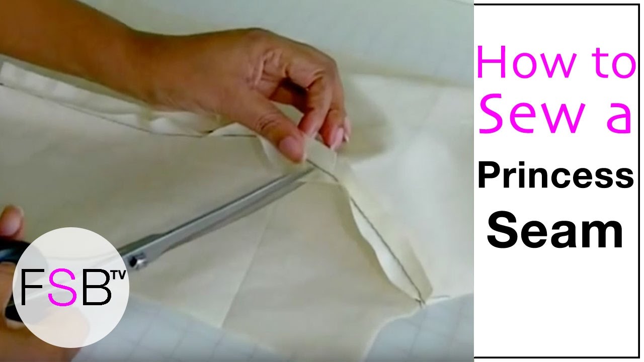 Sewing a Princess Seam