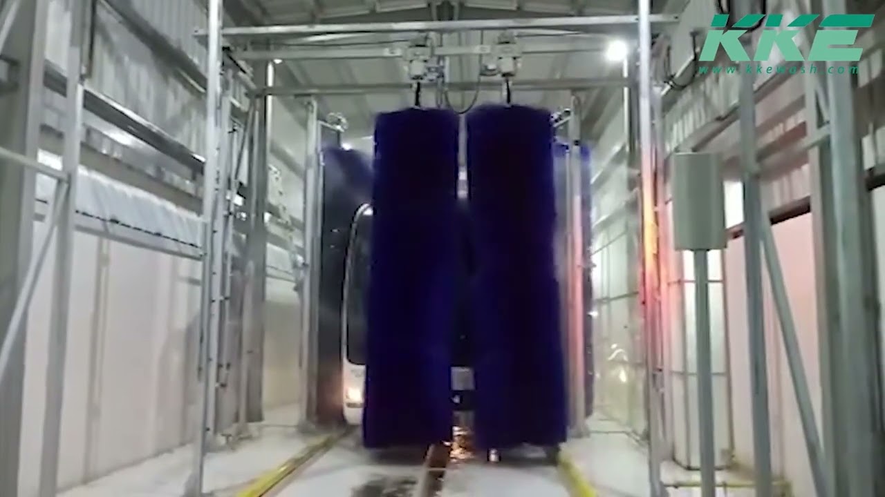 KKE 501 - Automatic Drive Through Bus Truck Wash System - Suitable for fleets
