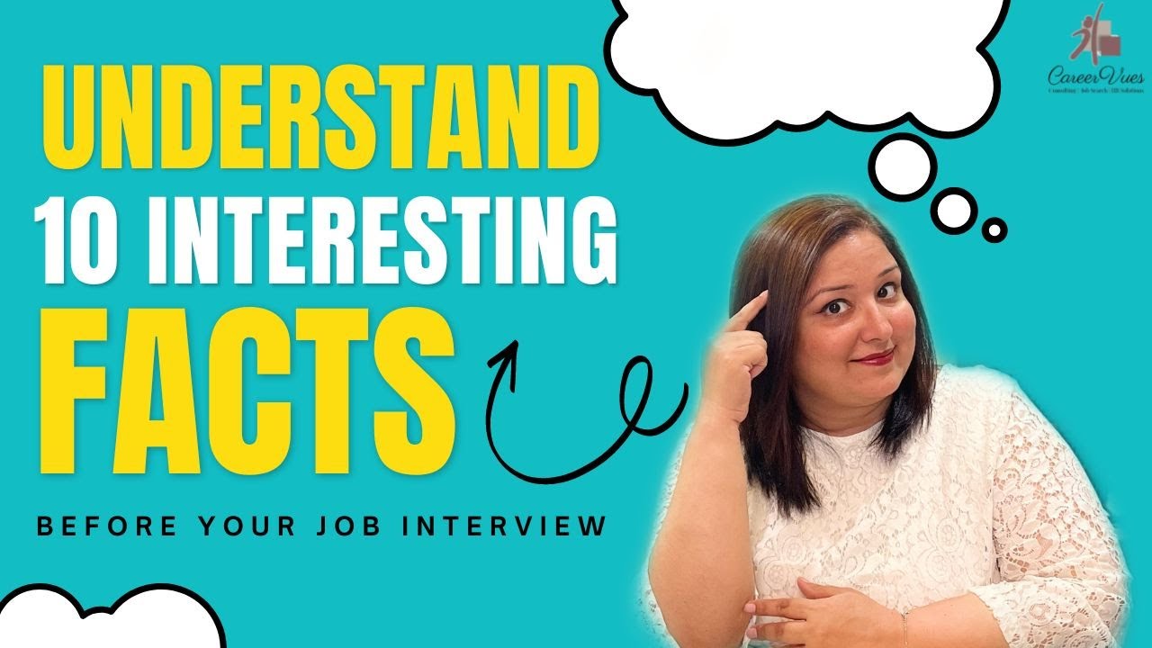 10 JOB INTERVIEW FACTS - TIPS TO GET SUCCESS IN A JOB INTERVIEW
