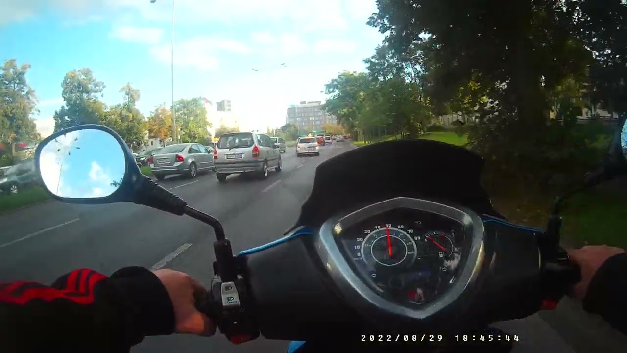 Jazda Kymco Agility 16+ 50 4T