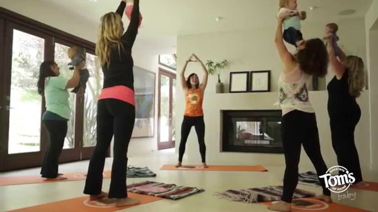 #BabyandMeYoga with Molly Sims