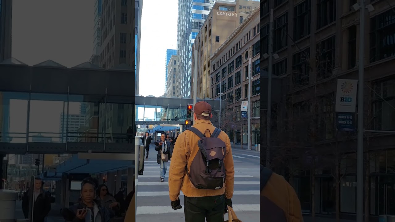 Exploring Downtown Minneapolis: 4K (march 20, 2024) #travel #minneapolis #minnesota #city #walking