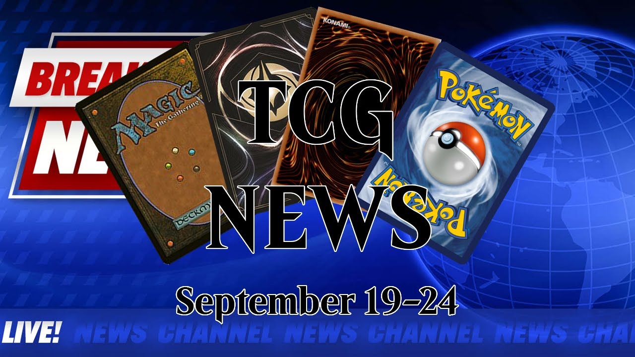 TCG NEWS September 19th-24th. MTG Secret Lairs, YuGiOh Structure Deck, Lorcana Spoilers, and More...