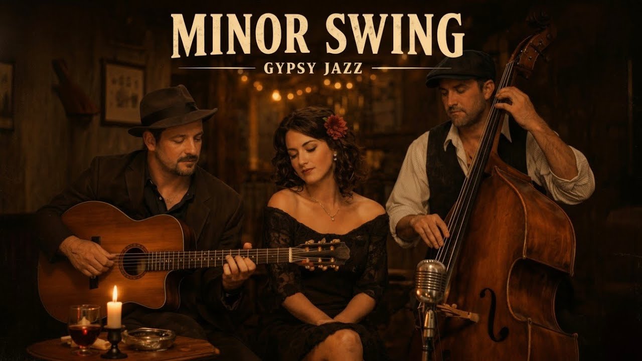 Slow Gypsy Jazz | Minor Swing Instrumental Music