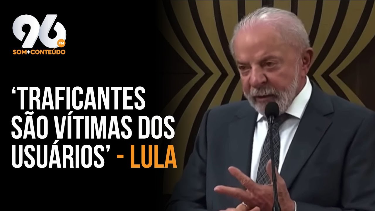VEJA FALA COMPLETA DE LULA EM DEFESA DOS TRAFICANTES, &ldquo;V&Iacute;TIMAS DOS USU&Aacute;RIOS&rdquo;