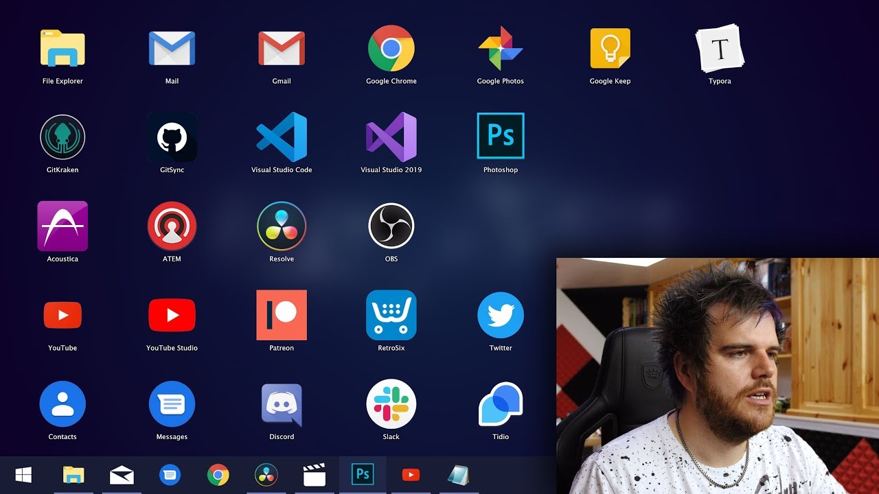 Unique Way Software Developer Sets Up PC!