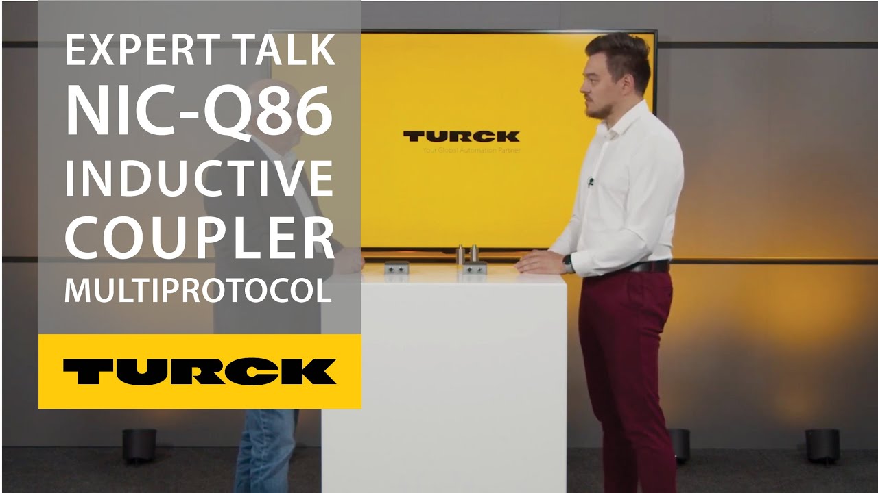 Expert Talk - NIC Q86 Inductive Couplers with Multiprotocol Ethernet