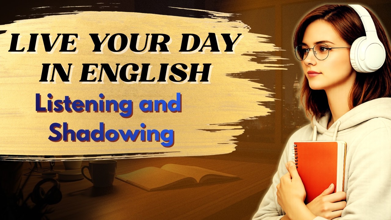 Start Living Your Day in English | Daily Routine Speaking Practice (2026) | Shadowing Practice