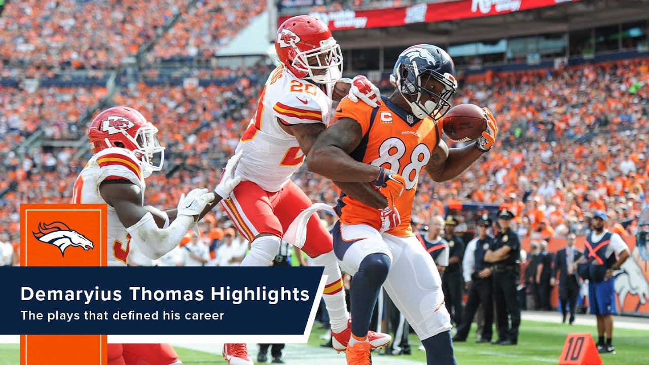 Demaryius Thomas' Broncos career highlights