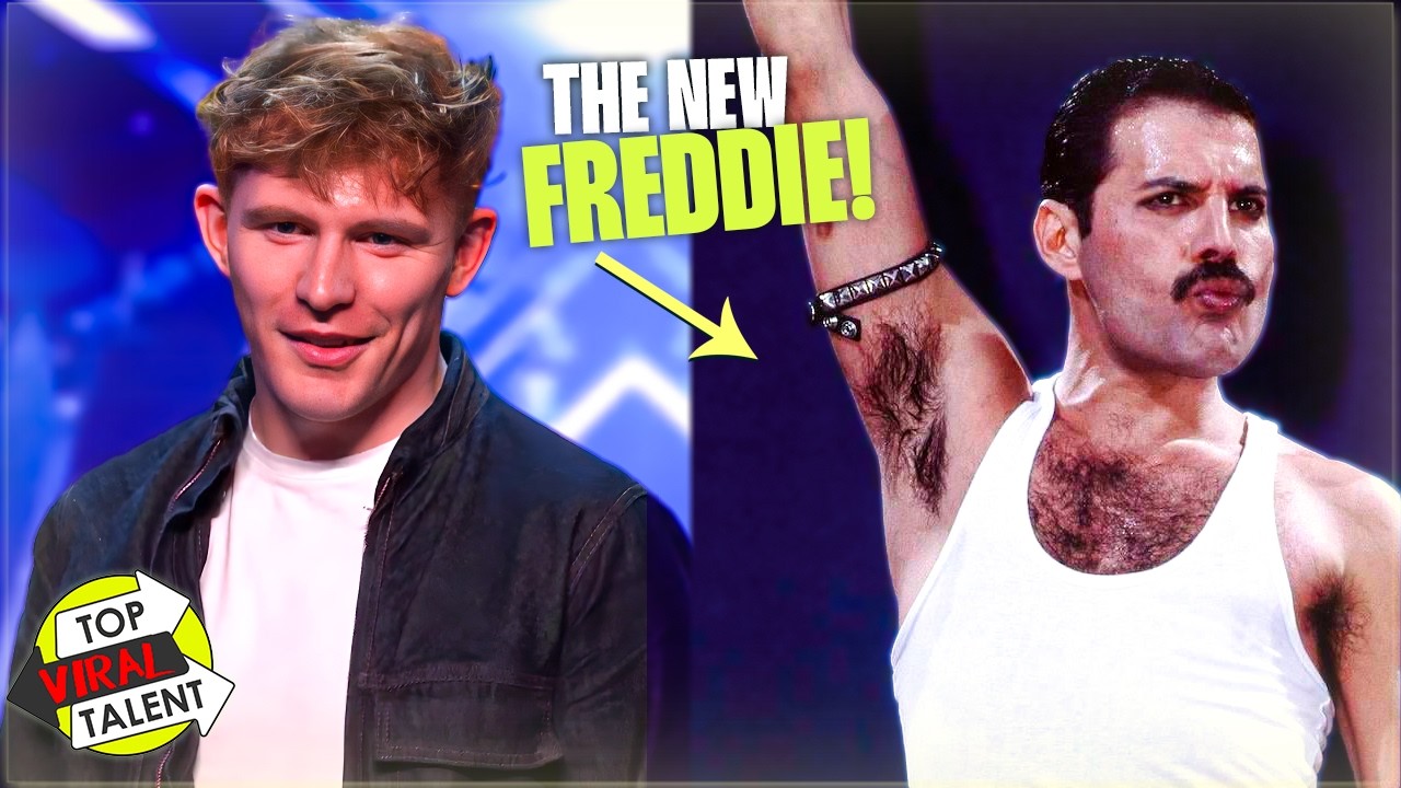 They found the FUTURE Freddie Mercury on BGT 😳 Everybody jumped out from their SEATS!!