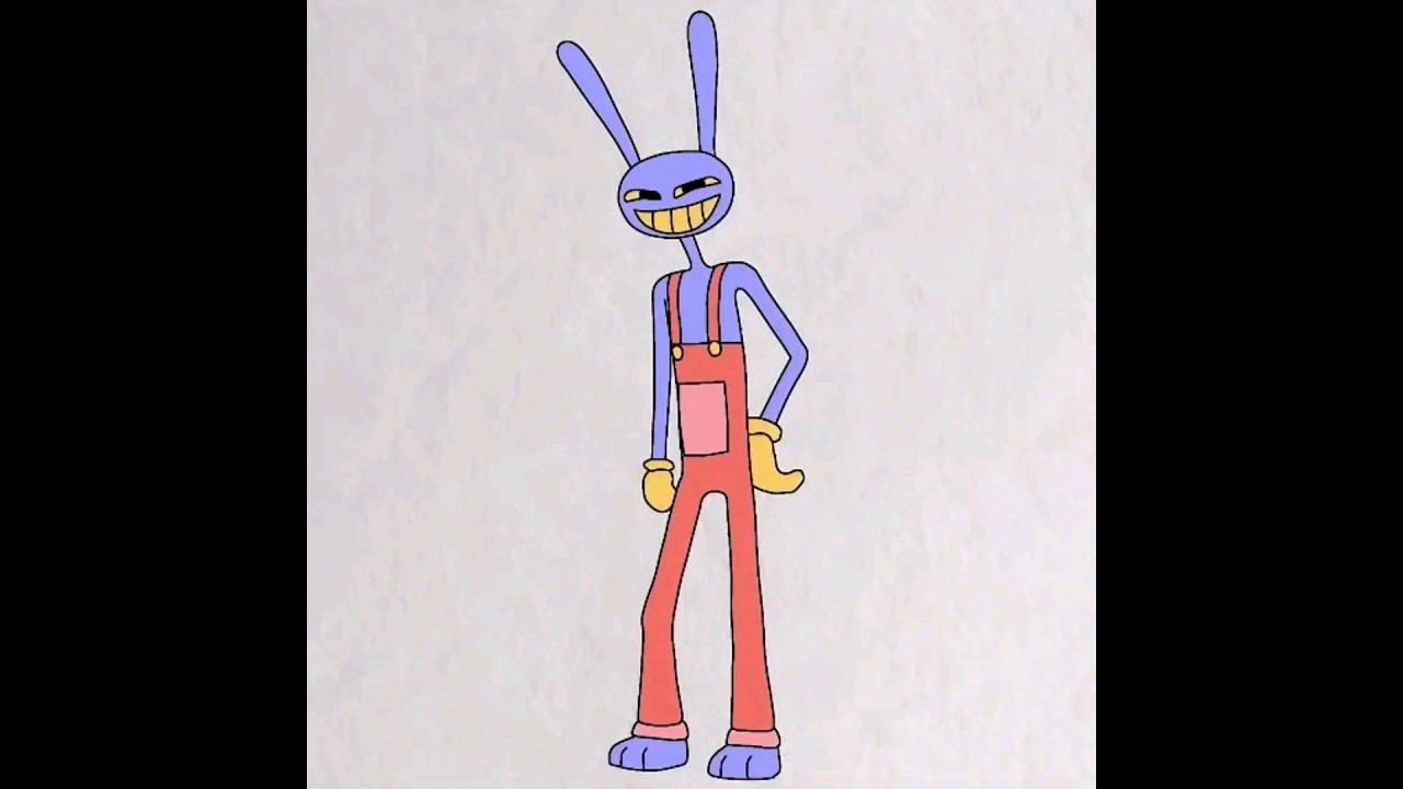 Full video on channel | How to draw Jax Amazing Digital Circus #amazingdigitalcircus #shorts