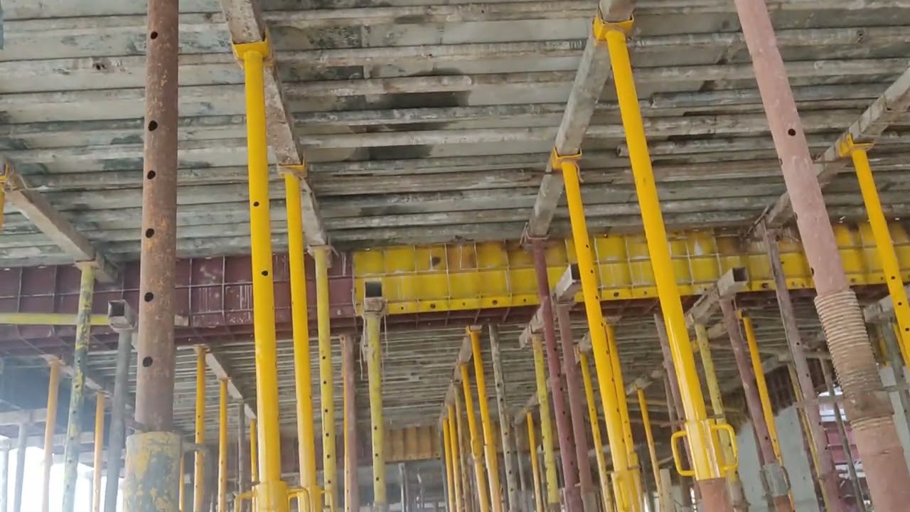 ছাদের সেন্টারিং এর কাজ।।  how to slab centering work.