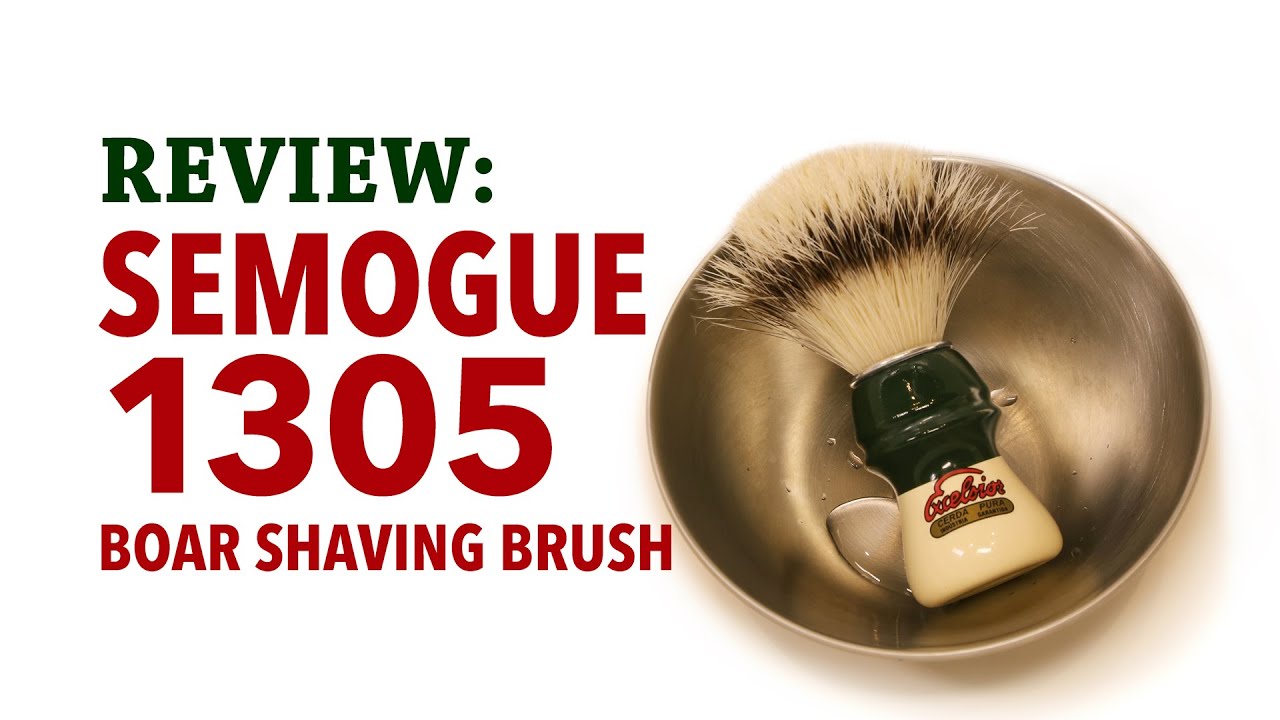Semogue 1305 Boar Shaving Brush - Review
