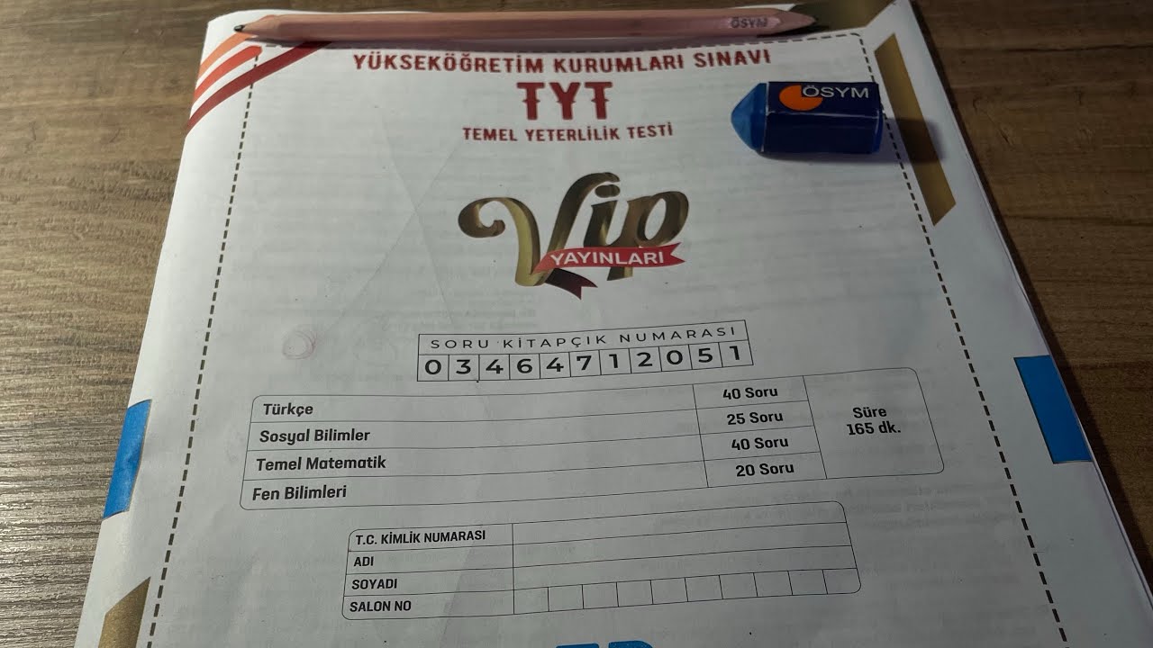 Vip Yayınları Deneme Sonucum | Türkçe Sabrımı Sınamaya Devam Ediyor 😤 #yks26 #denemesınavı  #ilk100 