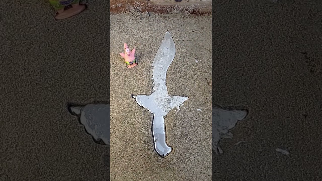 I make a sword from molten metal