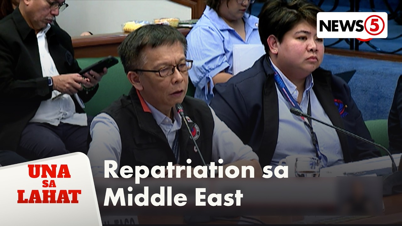 Repatriation sa Middle East, sinimulan na ng DMW