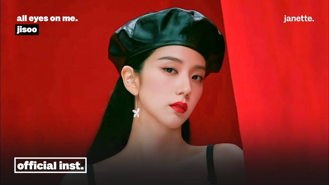 [CD ONLY] JISOO - ‘All Eyes On Me’「 Official Instrumental 」