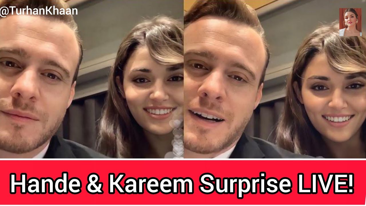 Hande & Kerem B&uuml;rsin LIVE! | English Subtitles!