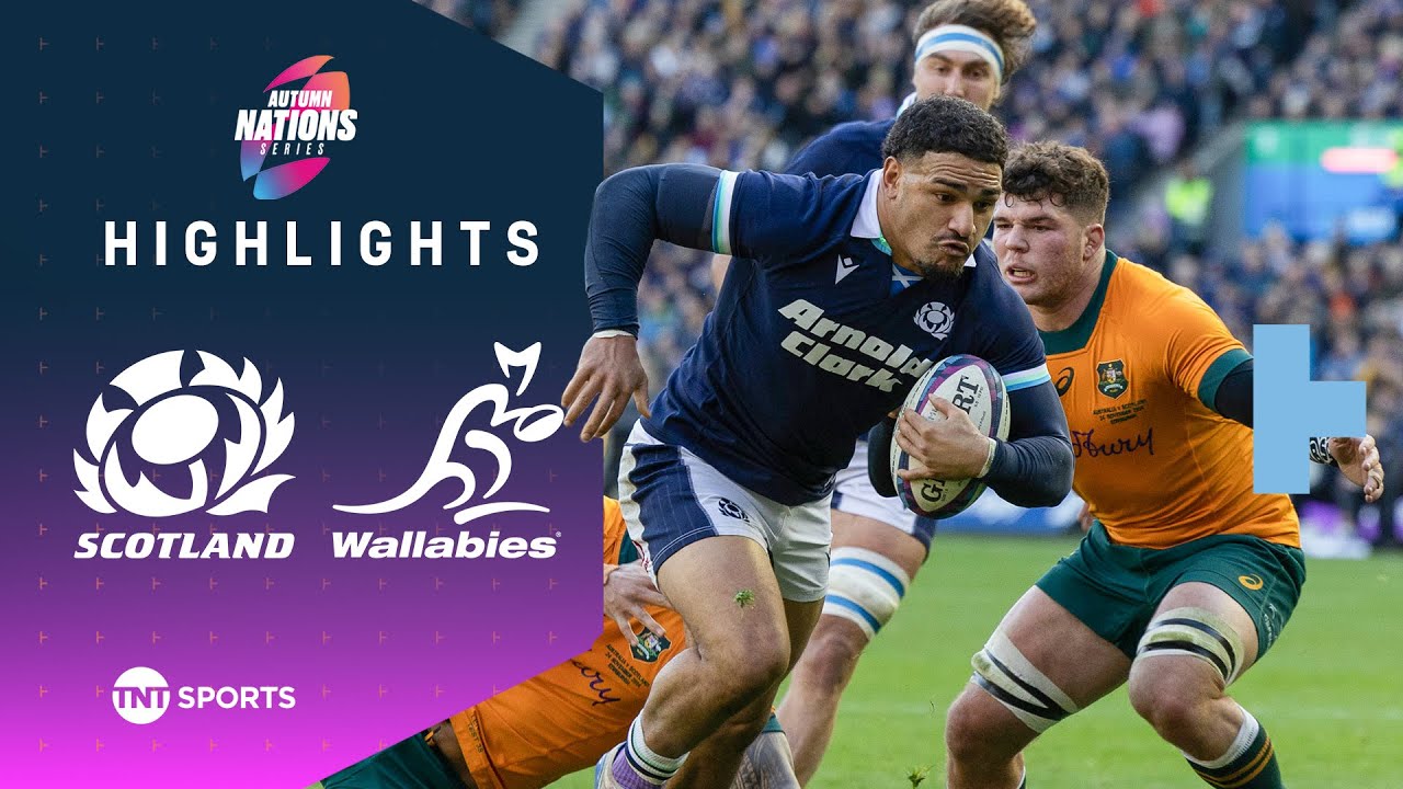 REMARKABLE VICTORY 💪 | Scotland vs Australia | Autumn Nations Series Highlights