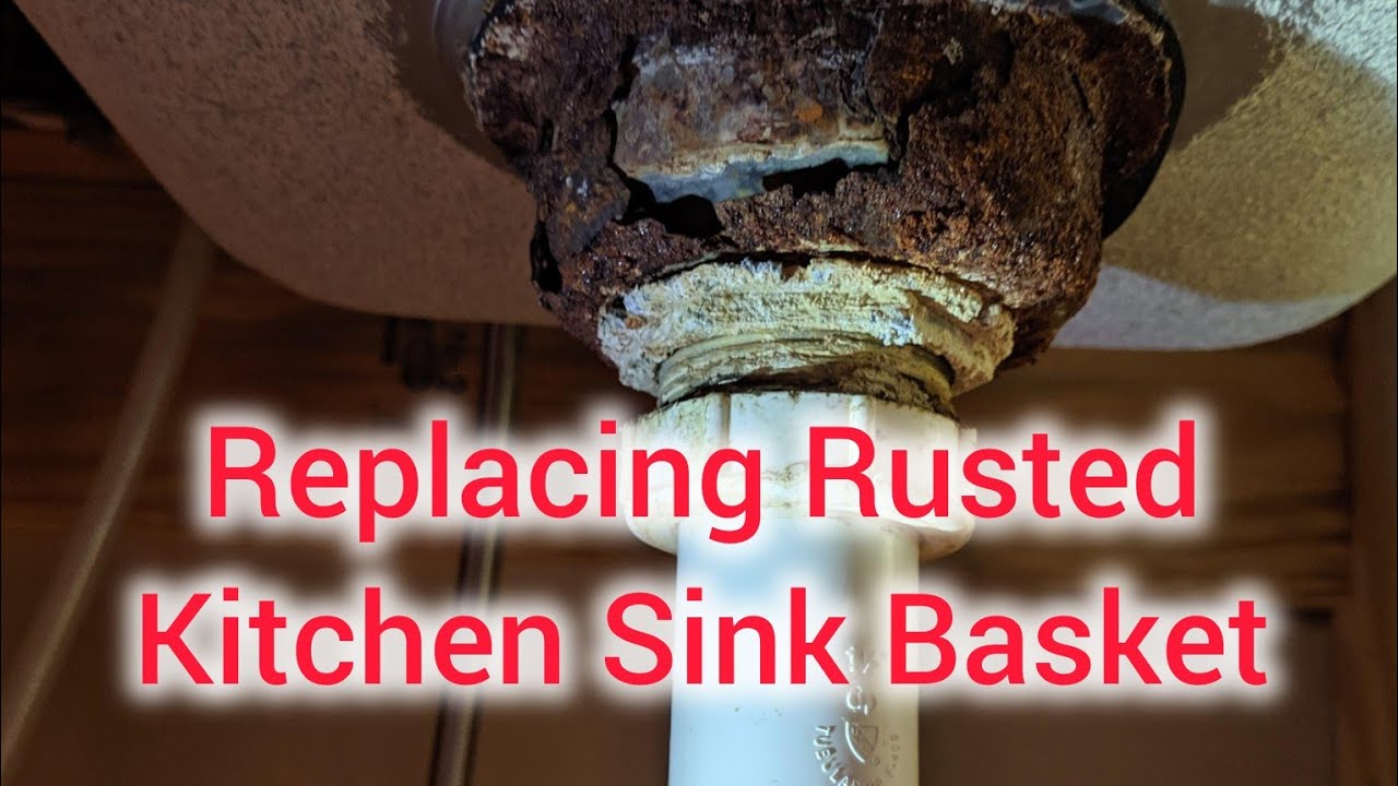 Вызов специалиста: снять и заменить ржавую/протекающую корзину кухонной мойки