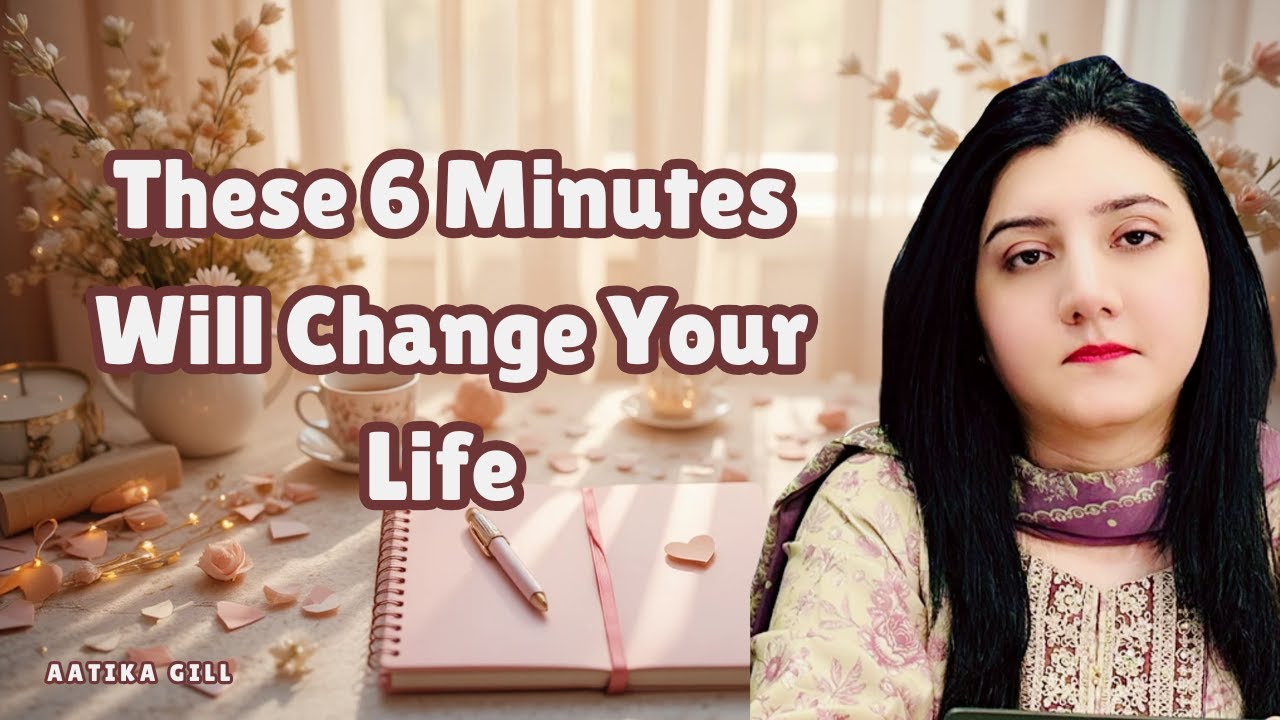 Trust me these 6 Minutes will Surely improve your Focus, Productivity & Life in General 🌸