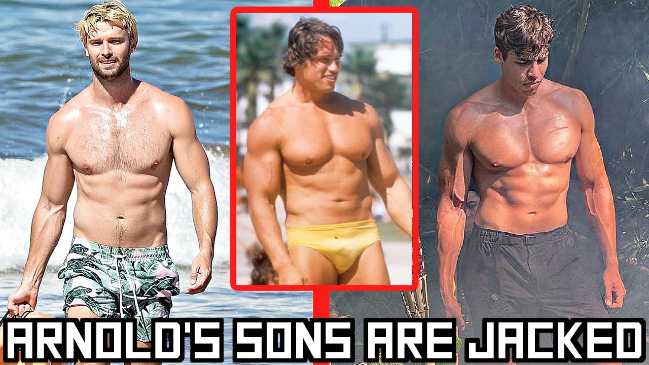 Both of Arnold Schwarzenegger's Sons are Bodybuilding