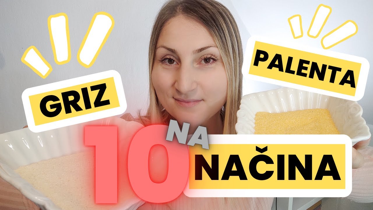💥PALENTA i GRIZ 🔝 10 Lakih i Brzih RECEPATA