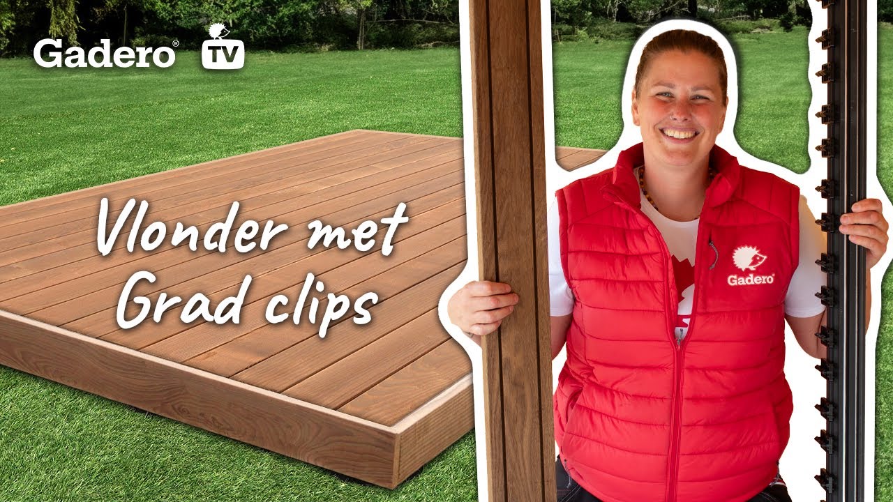 Zelf eenvoudig een vlonder maken met Grad clips! Bekijk ons stappenplan!