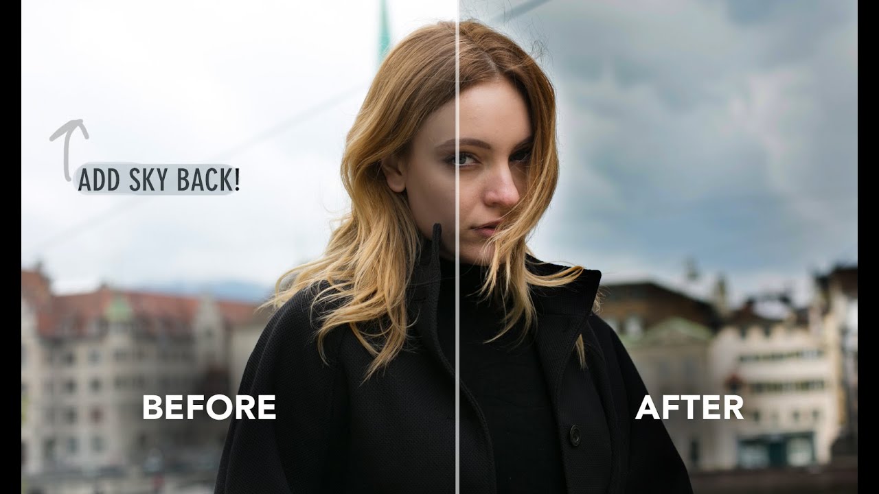 Lightroom Tutorial - Bringing Back Sky and Clouds in Photos