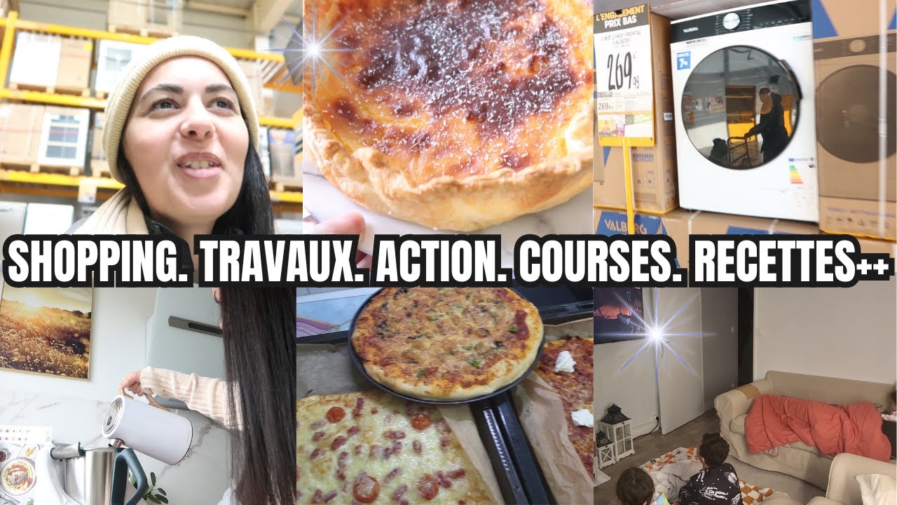 🙏CA VA SOULAGER MON QUOTIDIEN/48h AVEC NOUS/HAUL ACTION/RETOUR DE COURSES/RECETTES/FAMILLE