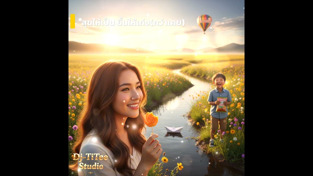 สุขให้เป็น ยิ้มให้เก่ง(กว่าเคย) | DjTiTee Studio 