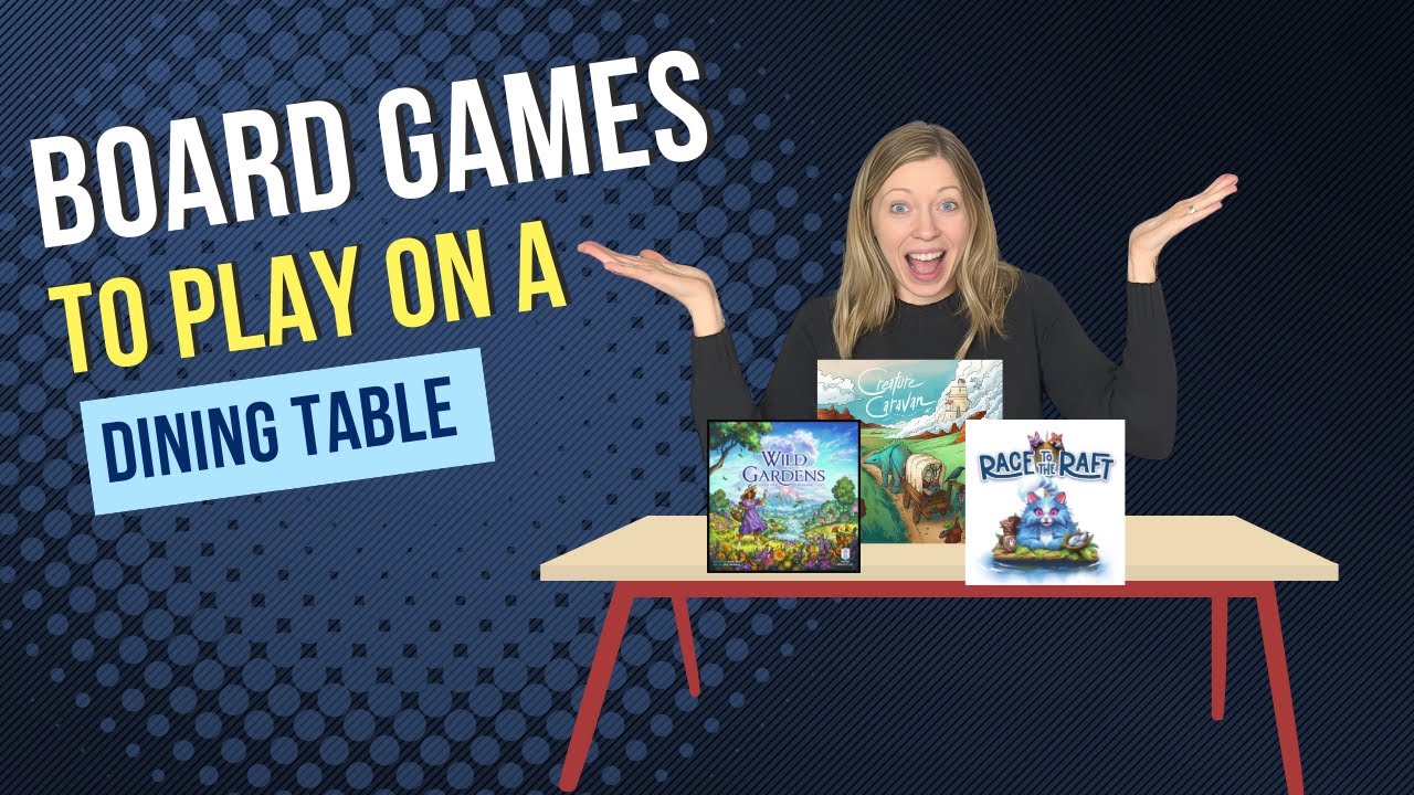 Уютные игры для одиночной игры за обеденным столом | Серия семейных игр Meeple (часть 3)