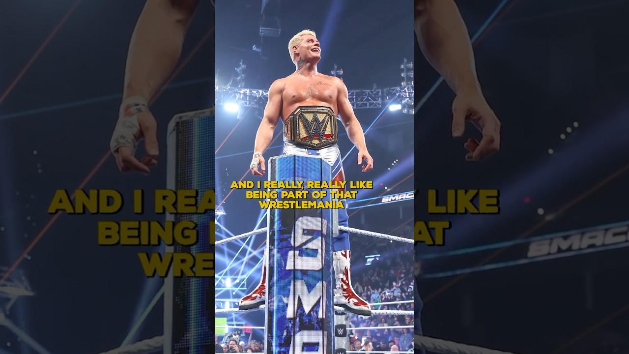 Коди Роудс в восторге от WrestleMania 42 🔥