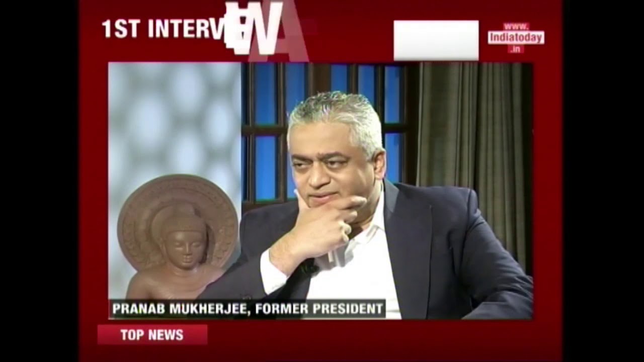 Pranab Mukherjee's First Interview After Presidency