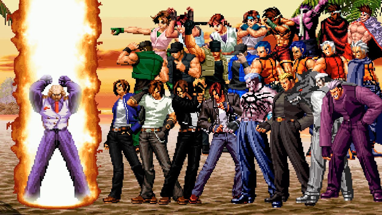 Geese Y Vs Super The King Of Fighters Team Mugen