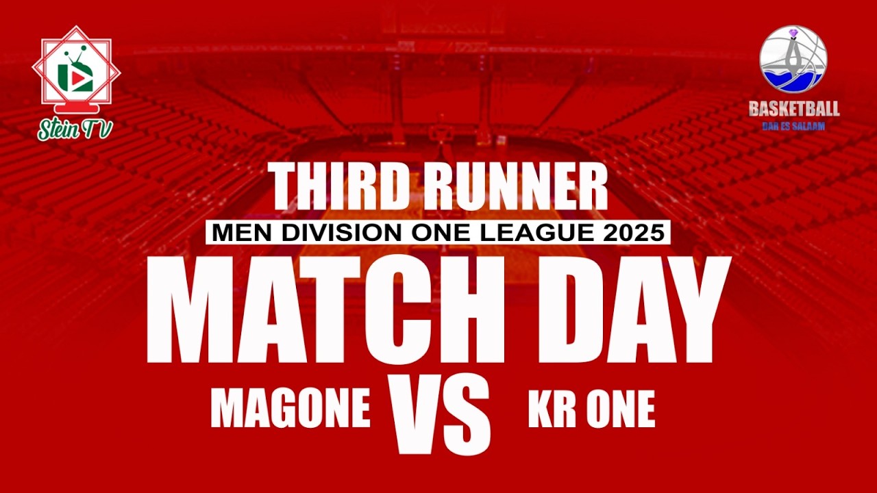 LIVE: MCHEZO WA MSHINDI WA TATU KATI YA MAGONE  VS KR ONE