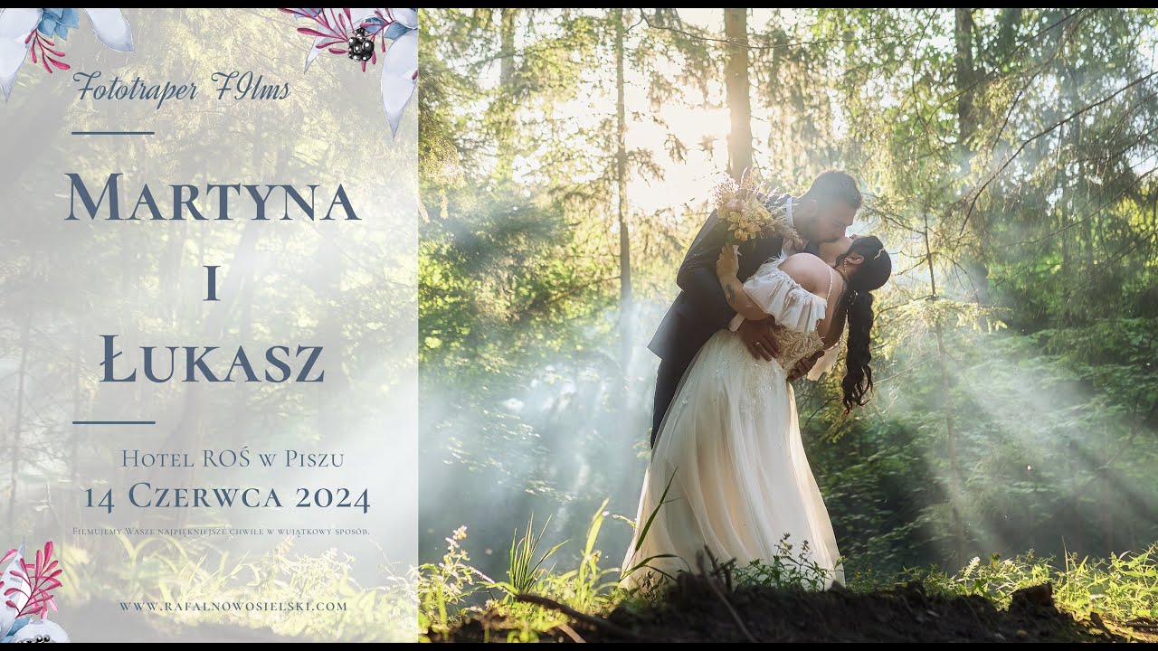 Martyna i Łukasz - Miłość z Widokiem na Mazury | Hotel Roś