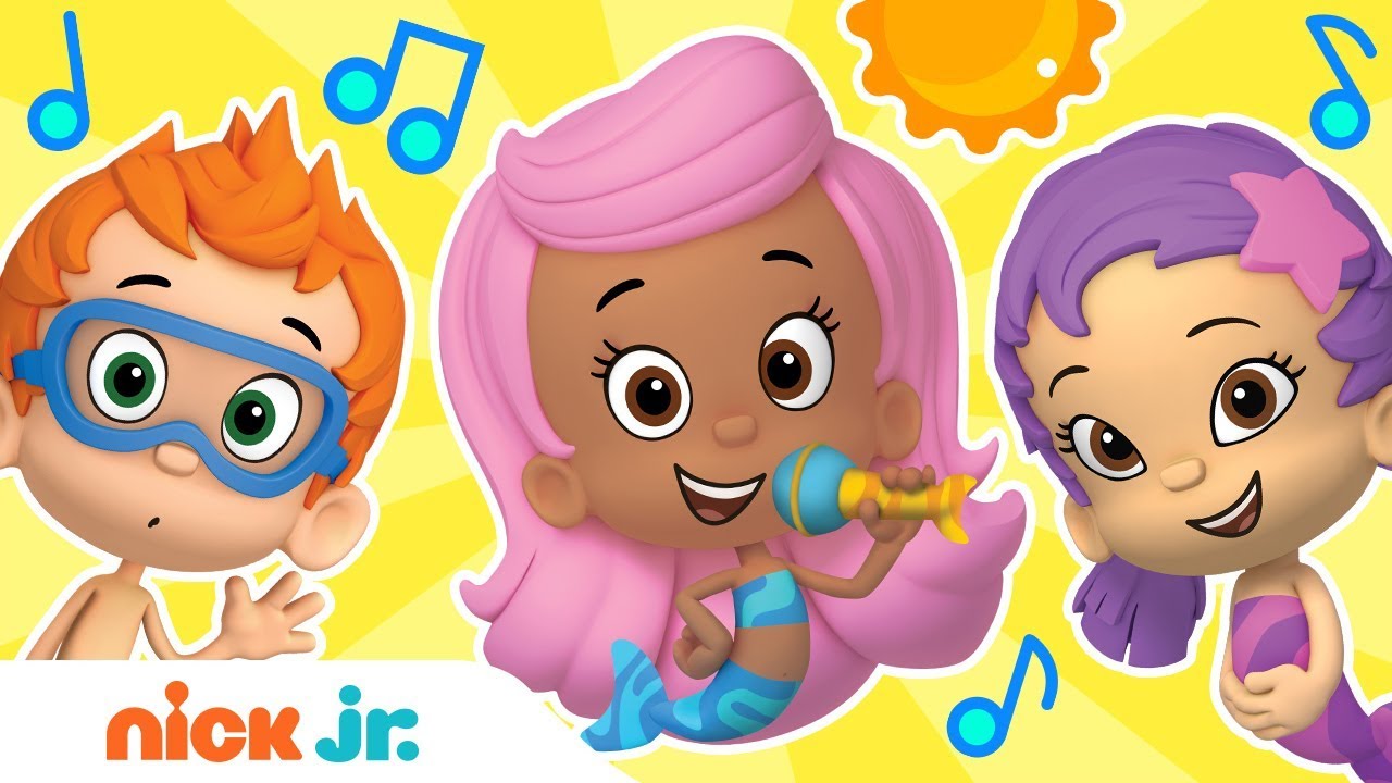 Bubble Guppies Sing-Along in the Summer! 😎 | Stay Home #WithMe | Bubble Guppies