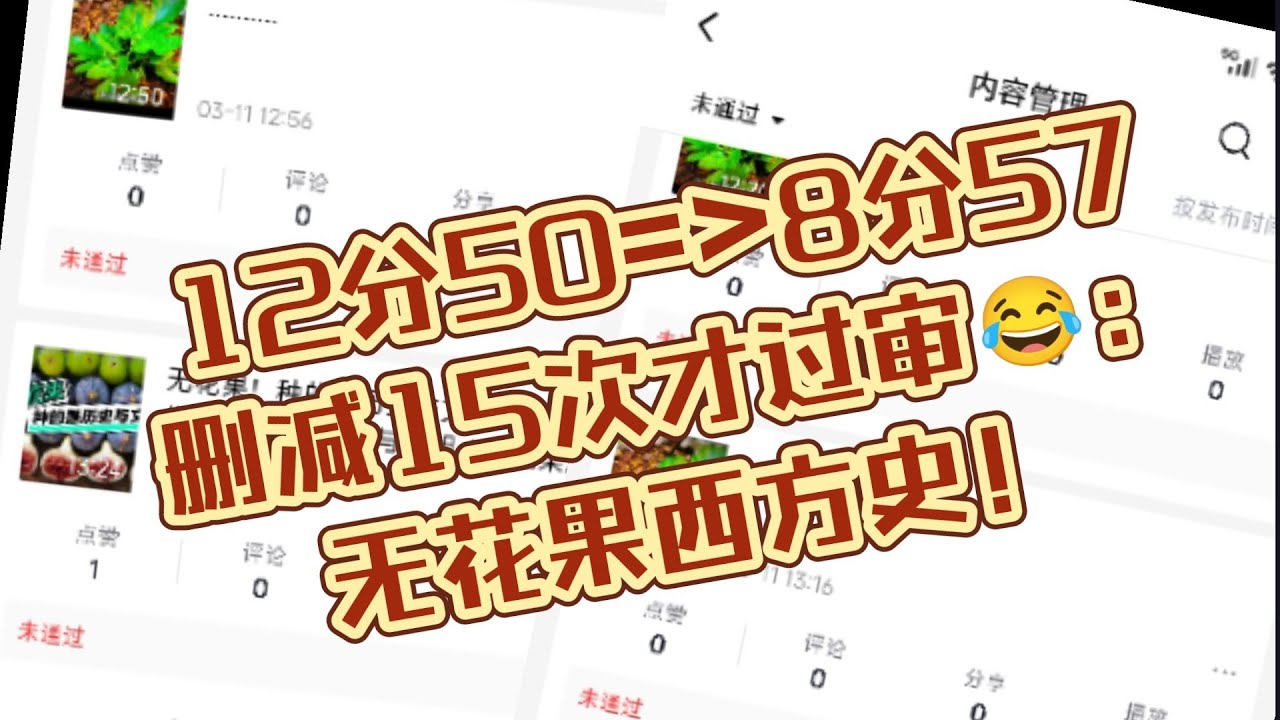 无花果西方史！删减15次才过审😂！