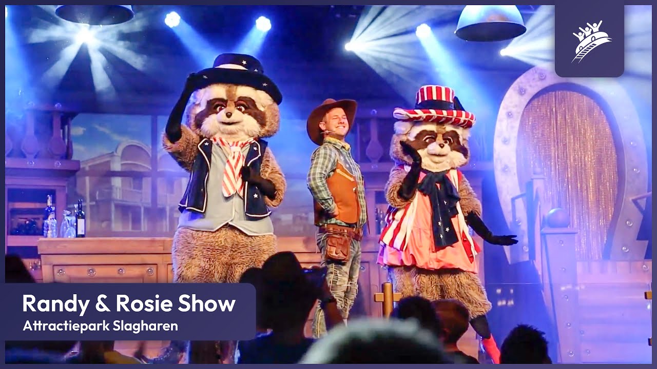 Randy & Rosie Show (2021) | Attractiepark Slagharen | Theme Park Videos
