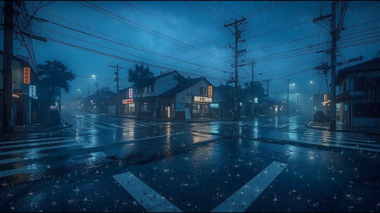 Tokyo After Midnight 🌙 A QUIET NIGHT WITH LOFI AND RAIN