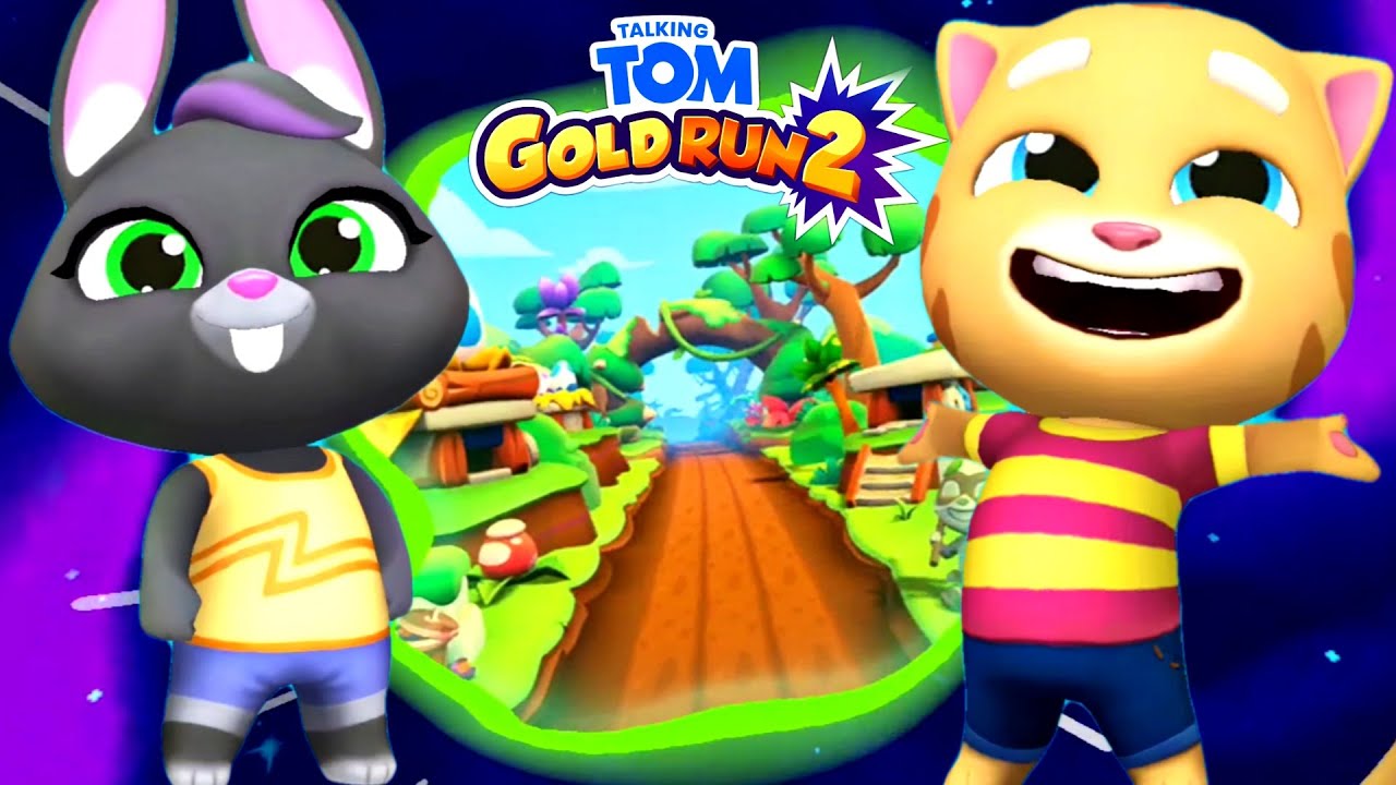 Talking Tom Gold Run 2 - Ginger, Becca - LILU Gameplay (Android, iOS)
