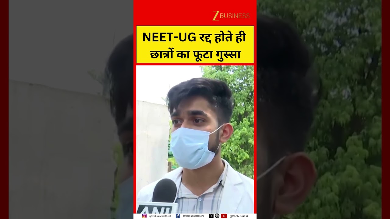 Students Erupt In Anger After NEET-UG 2026 Exam Cancellation